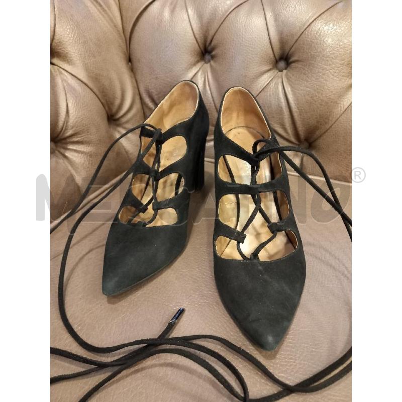 SCARPE D BARRACUDA NERO  | Mercatino dell'Usato Roma porta di roma 1
