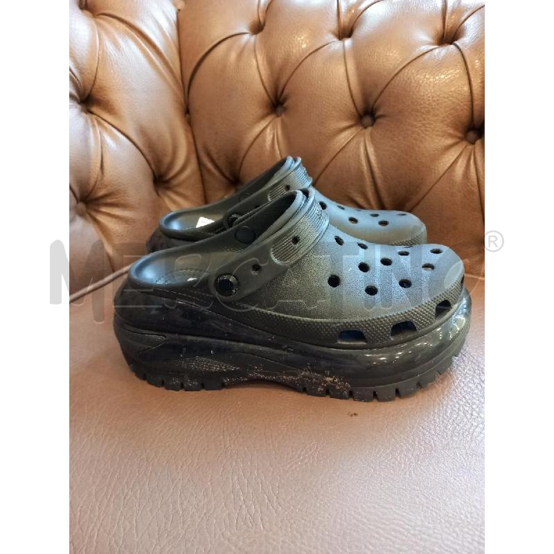 SCARPE D CROCS NERO PLATFORM | Mercatino dell'Usato Roma porta di roma 2