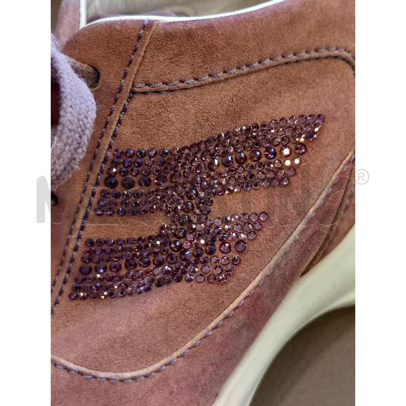 SCARPE D HOGAN CAMOSCIO ROSA | Mercatino dell'Usato Roma porta di roma 5