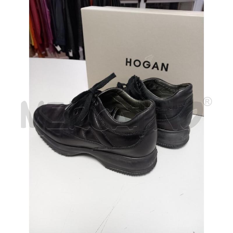 SCARPE D HOGAN INTERACTIVE NERO SCATOLA | Mercatino dell'Usato Roma porta di roma 5