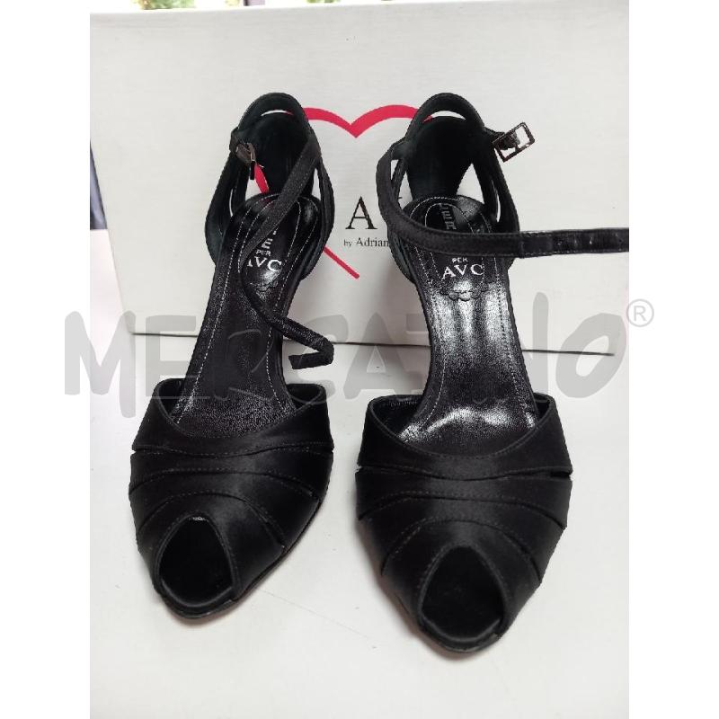 SCARPE D LERRE PER AVC NERO SCATOLA | Mercatino dell'Usato Roma porta di roma 1