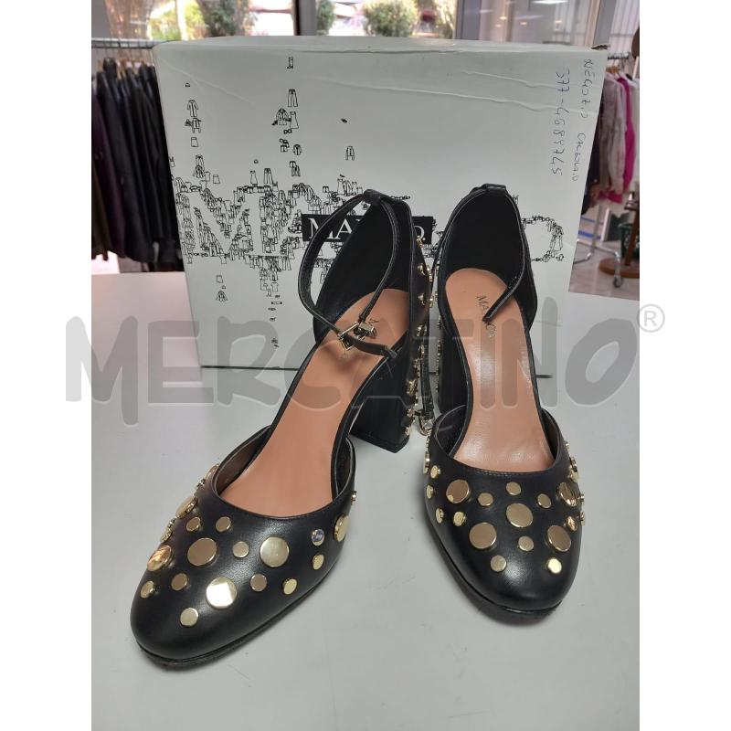 SCARPE D MAX&CO NERO SCATOLA ABLATIVO | Mercatino dell'Usato Roma porta di roma 1