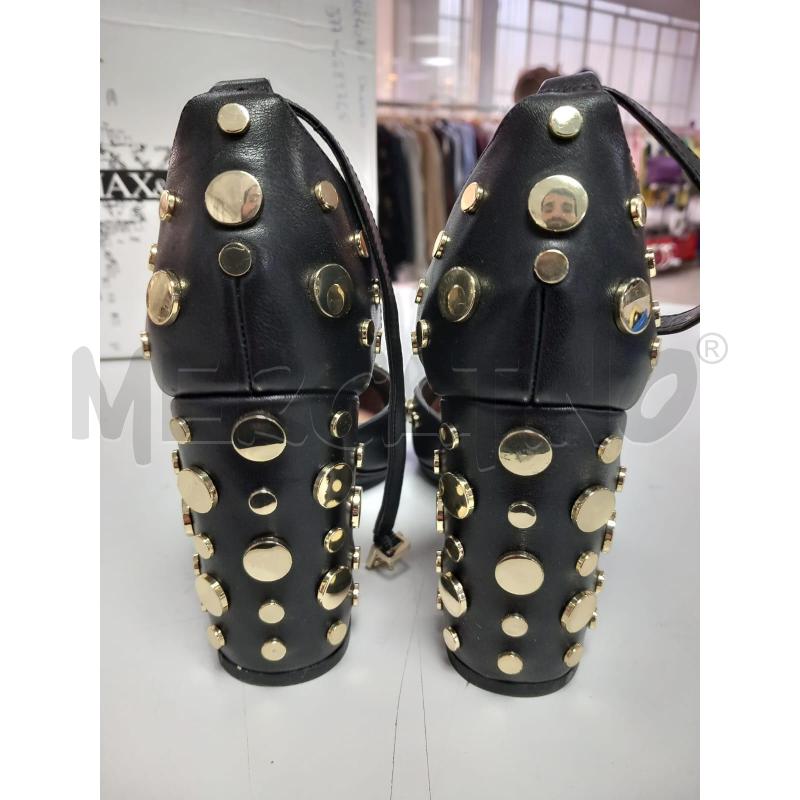 SCARPE D MAX&CO NERO SCATOLA ABLATIVO | Mercatino dell'Usato Roma porta di roma 3