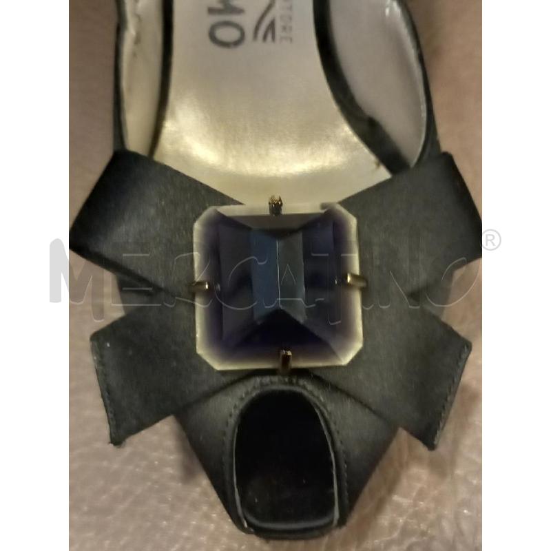 SCARPE D SALVATORE FERRAGAMO NERO  | Mercatino dell'Usato Roma porta di roma 5
