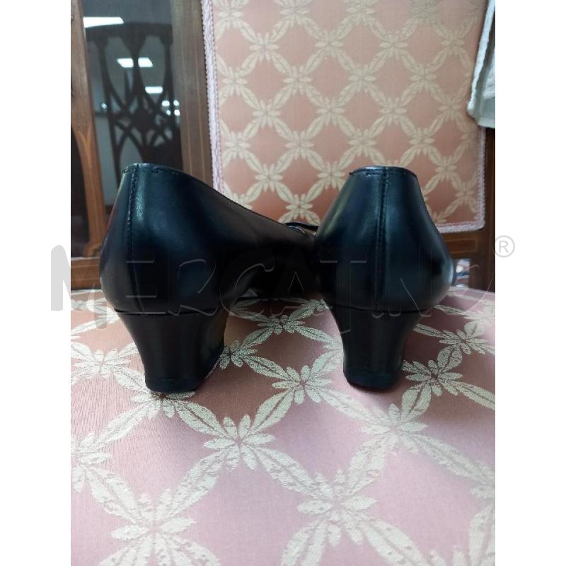 SCARPE D SALVATORE FERRAGAMO NERO | Mercatino dell'Usato Roma porta di roma 4