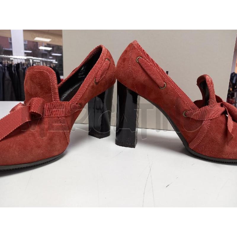 SCARPE D TACCO HOGAN VELLUTO MATTONE SCATL | Mercatino dell'Usato Roma porta di roma 2