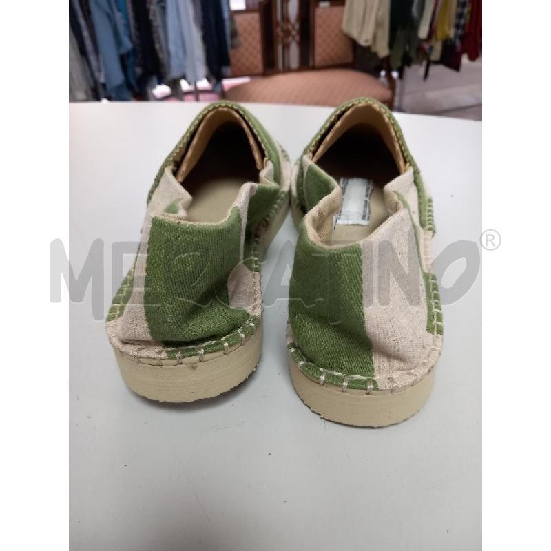 SCARPE HAVAIANAS VERDE BEIGE RIGHE | Mercatino dell'Usato Roma porta di roma 4