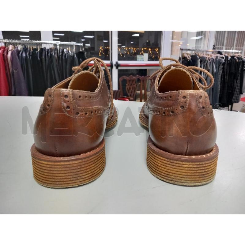 SCARPE UOMO BRIAN CRESS PELLE MARRONE | Mercatino dell'Usato Roma porta di roma 2