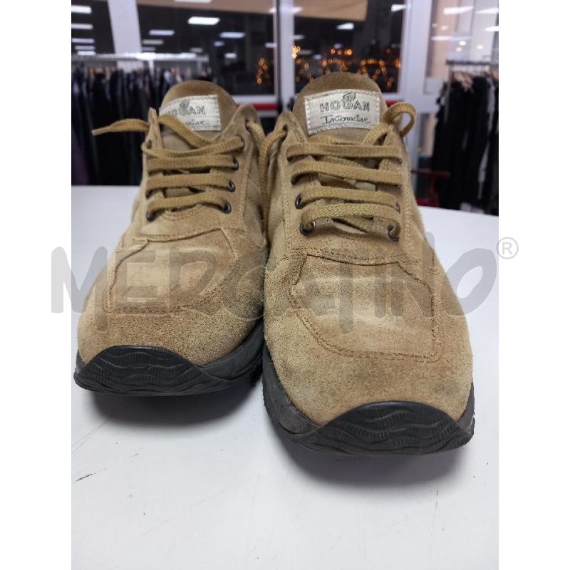 SCARPE UOMO HOGAN CAMOSCIO BEIGE | Mercatino dell'Usato Roma porta di roma 1