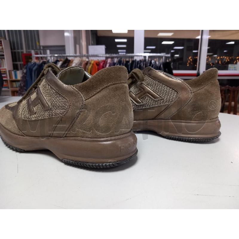 SCARPE UOMO HOGAN CAMOSCIO MARRONE | Mercatino dell'Usato Roma porta di roma 2