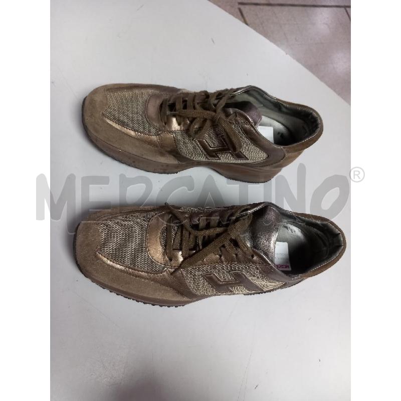 SCARPE UOMO HOGAN CAMOSCIO MARRONE | Mercatino dell'Usato Roma porta di roma 3