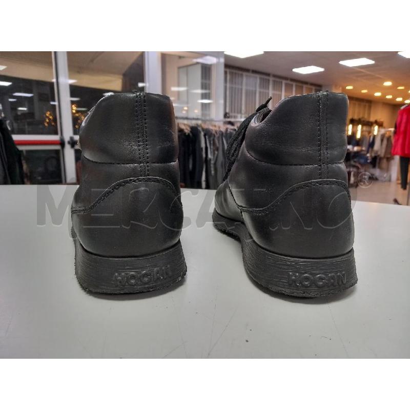 SCARPE UOMO HOGAN NERE  | Mercatino dell'Usato Roma porta di roma 3
