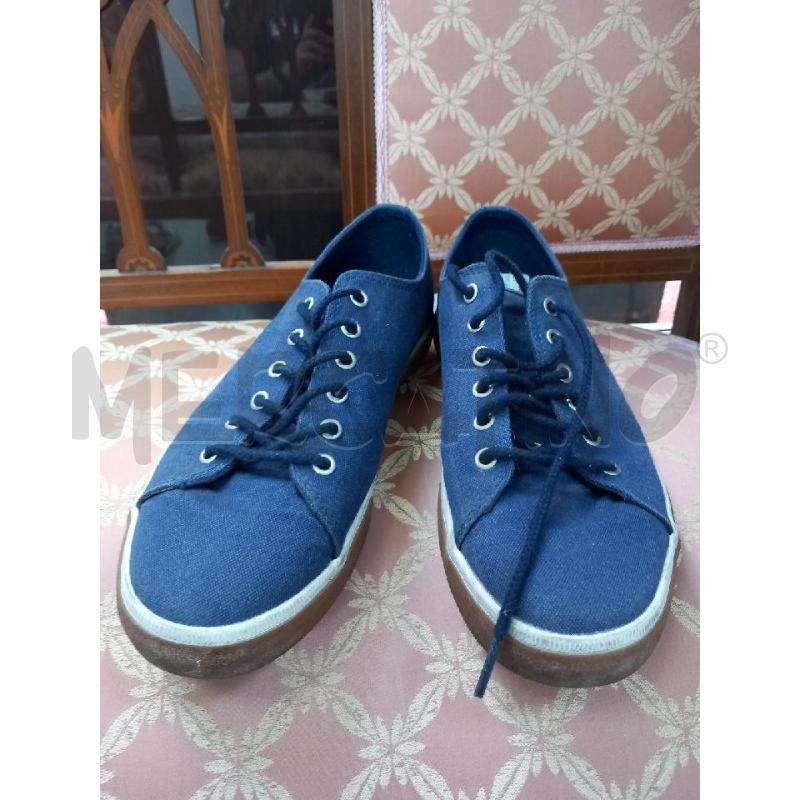 SCARPE U TIMBERLAND BLU TELA | Mercatino dell'Usato Roma porta di roma 1