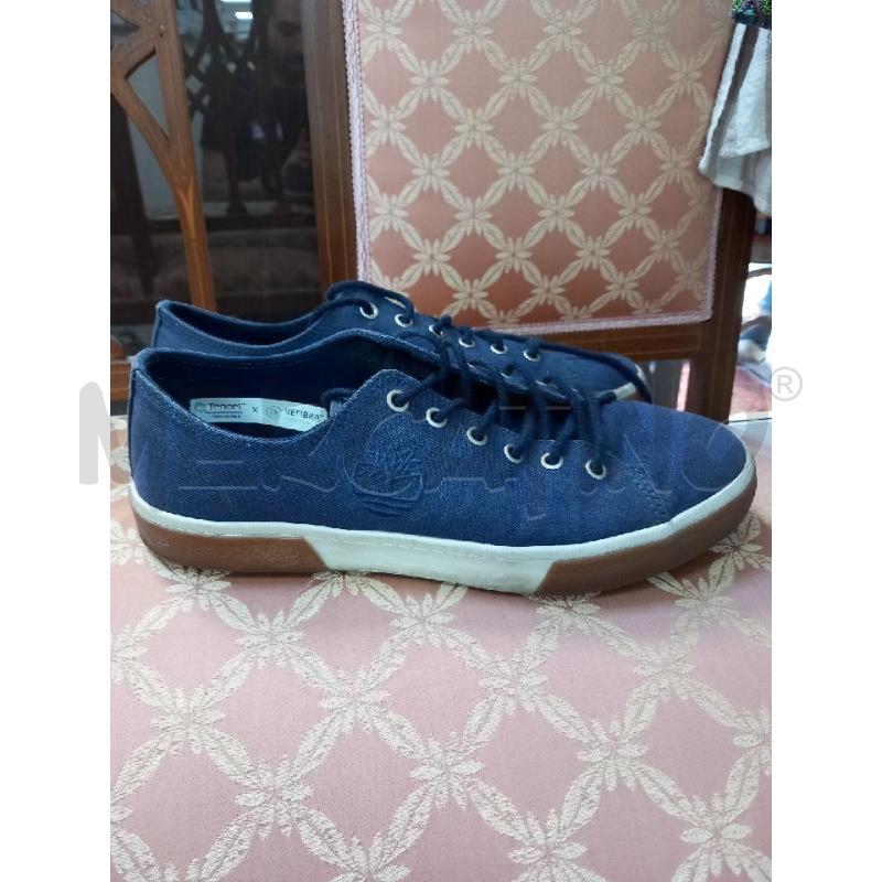 SCARPE U TIMBERLAND BLU TELA | Mercatino dell'Usato Roma porta di roma 2