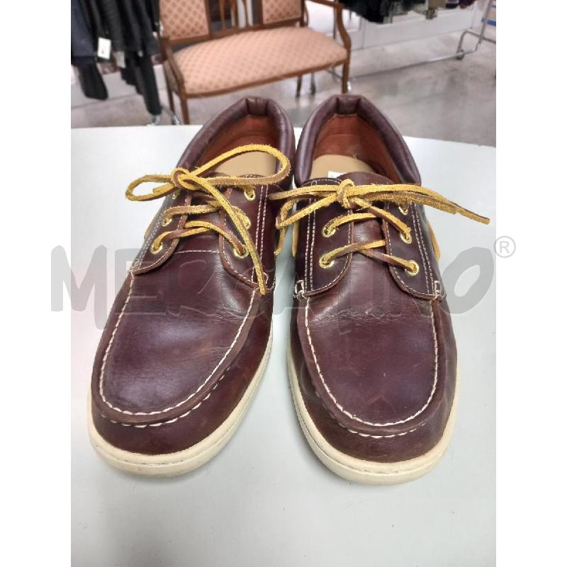 SCARPE U TIMBERLAND MARRONE PELLE | Mercatino dell'Usato Roma porta di roma 1