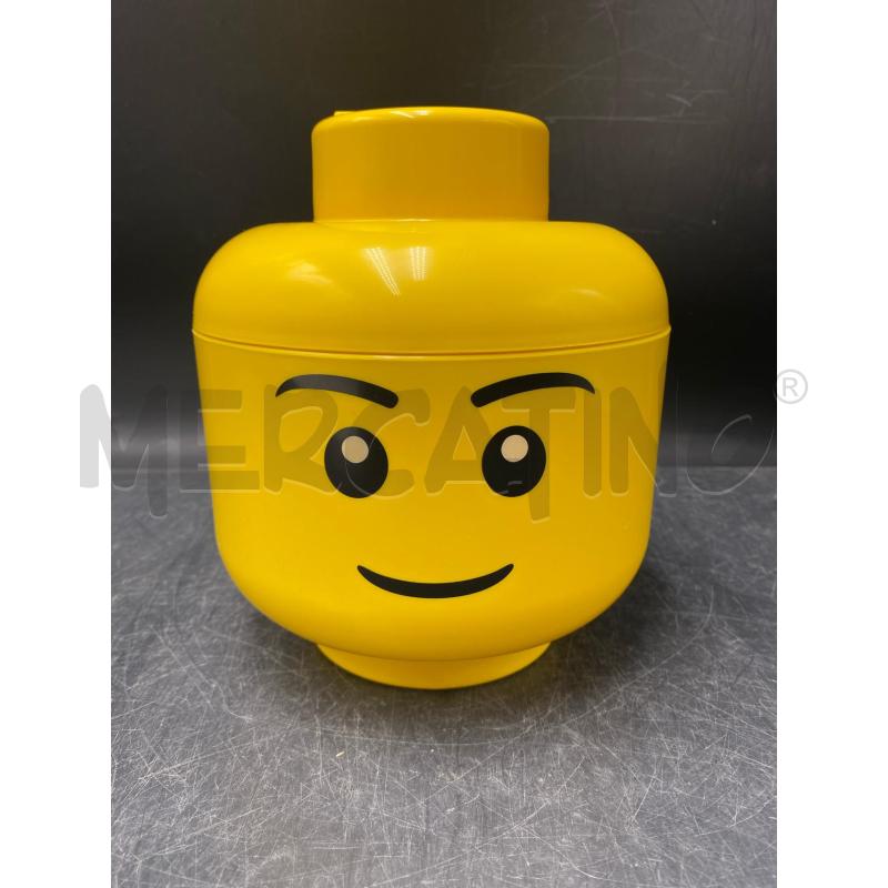 SCATOLA LEGO TESTA ICONICA | Mercatino dell'Usato Roma porta di roma 1