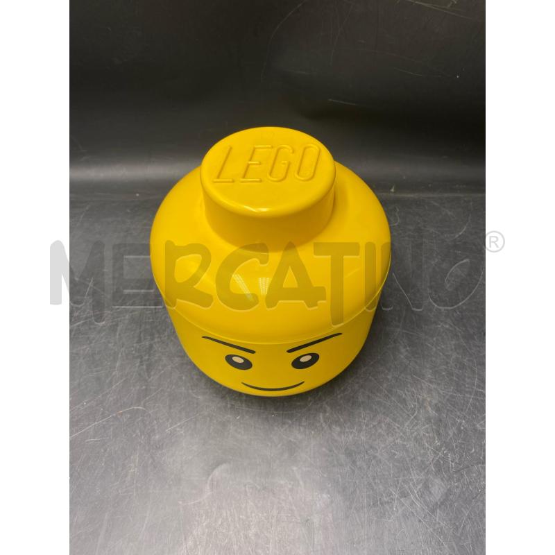 SCATOLA LEGO TESTA ICONICA | Mercatino dell'Usato Roma porta di roma 2