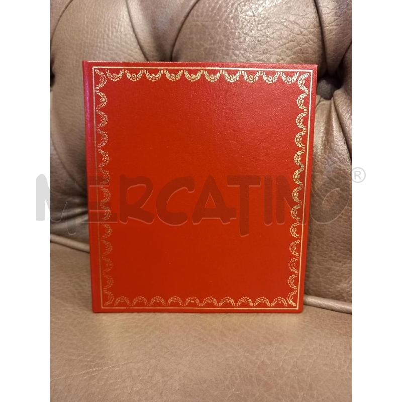 SCATOLA PORTA DOCUMENTI CARTIER ROSSO | Mercatino dell'Usato Roma porta di roma 1