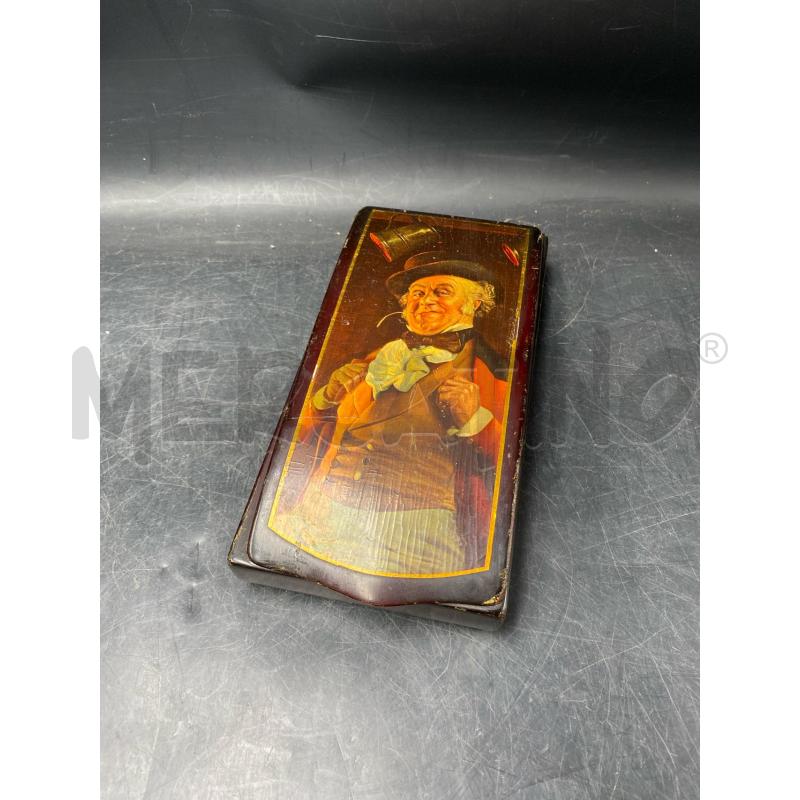 SCATOLA UOMO LEGNO | Mercatino dell'Usato Roma porta di roma 1