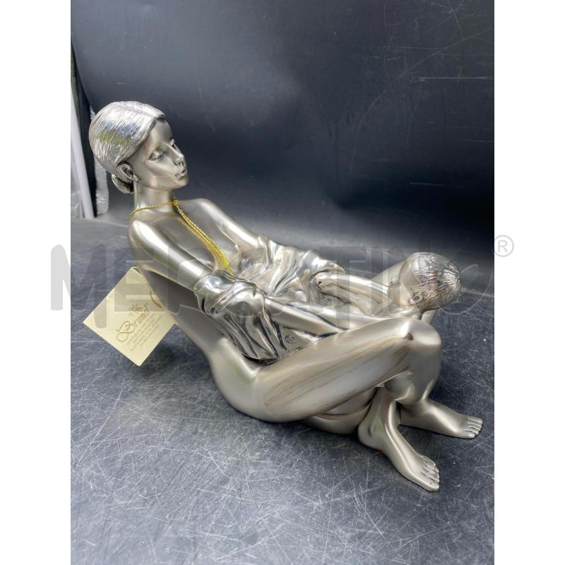 SCULTURA MADRE BAMBINO BRUMAL | Mercatino dell'Usato Roma porta di roma 3