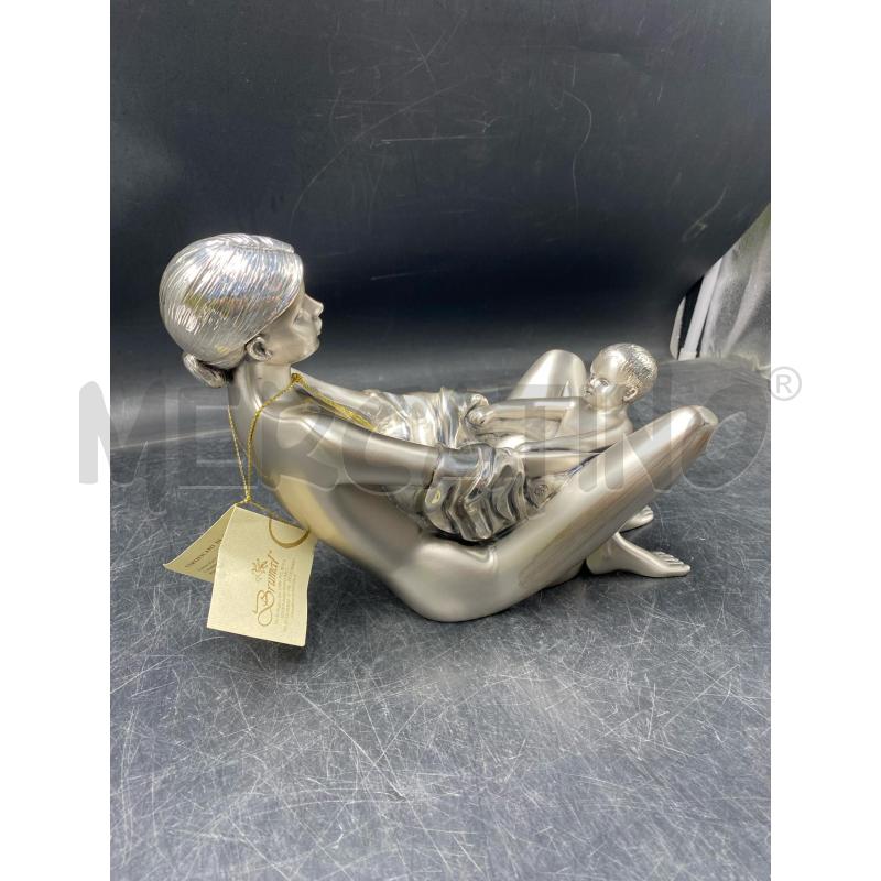 SCULTURA MADRE BAMBINO BRUMAL | Mercatino dell'Usato Roma porta di roma 4