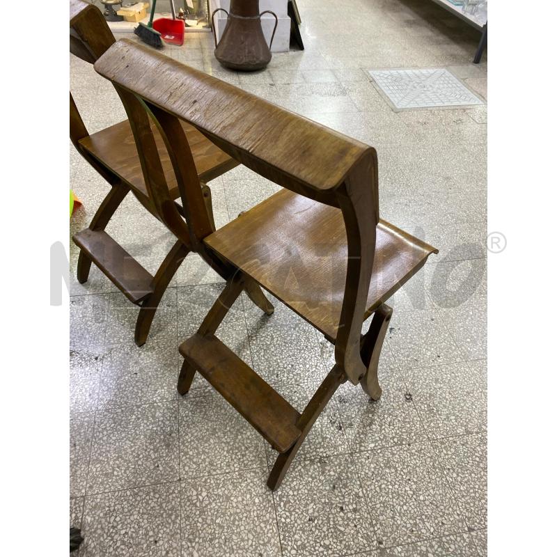 SEDIA DA CINEMA LEGNO | Mercatino dell'Usato Roma porta di roma 2