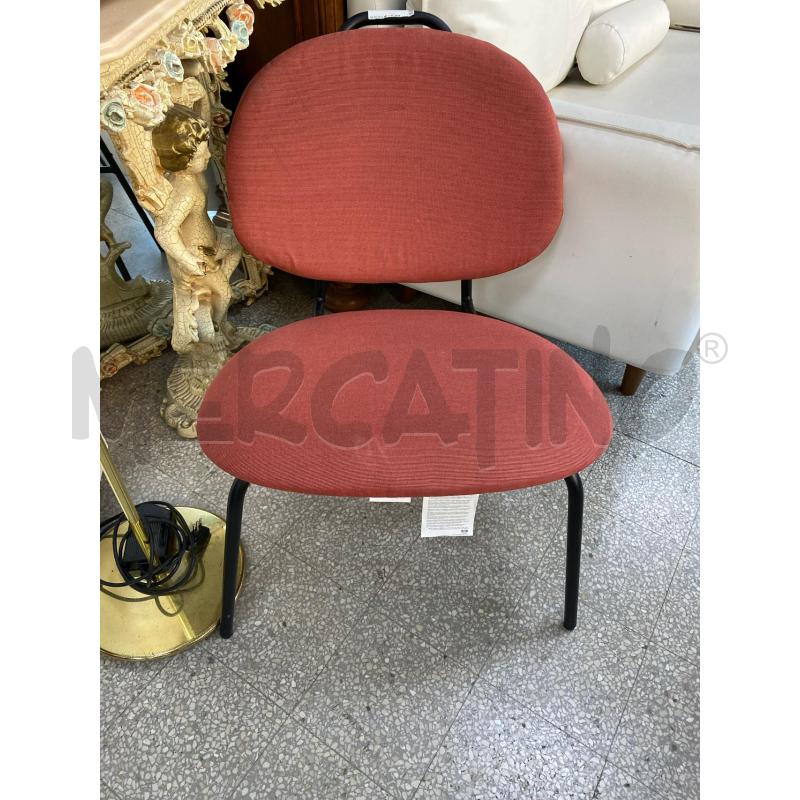 SEDIA IKEA ROSSA | Mercatino dell'Usato Roma porta di roma 1