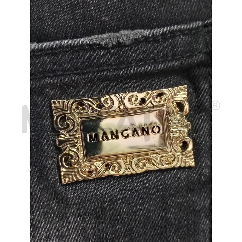 SHORTS D MANGANO JNS NERO BORCHIE DORATO | Mercatino dell'Usato Roma porta di roma 3