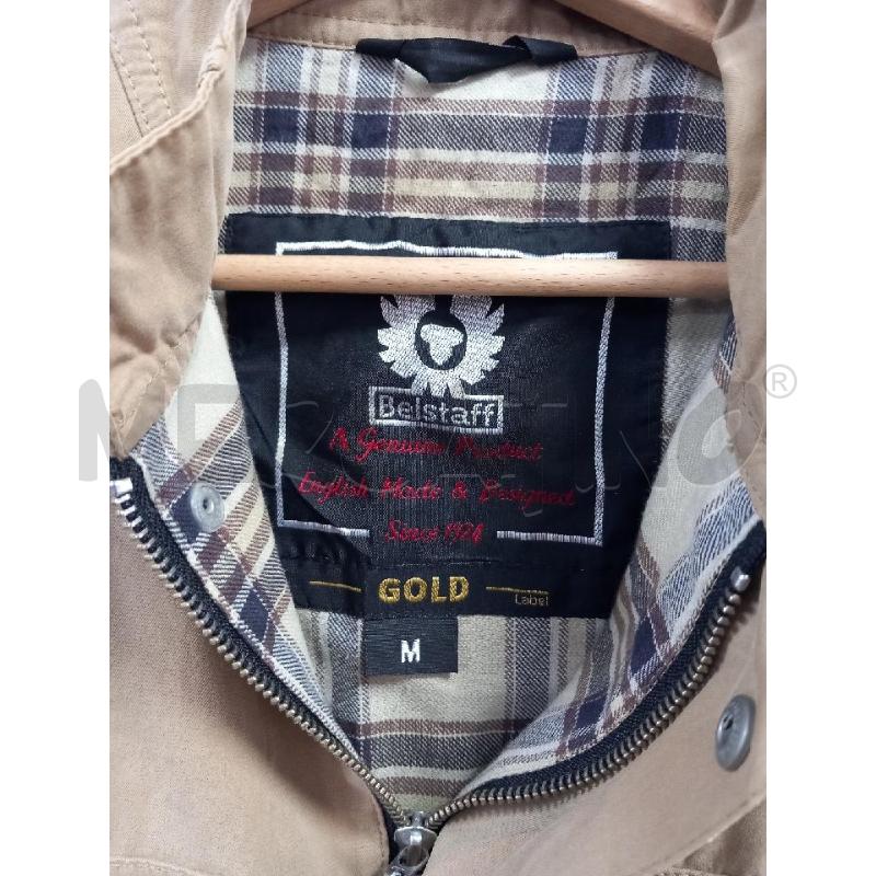 SMANICATO BELSTAFF BEIGE | Mercatino dell'Usato Roma porta di roma 2