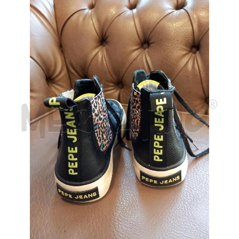 SNEAKERS DONNA PEPE JEANS NERE | Mercatino dell'Usato Roma porta di roma 3
