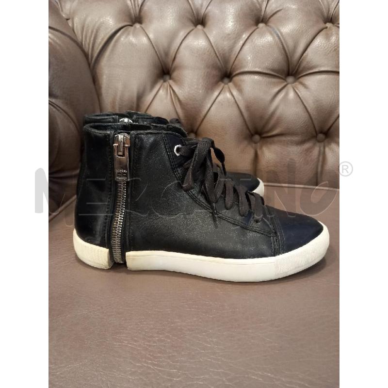 SNEAKERS D DIESEL NERO  | Mercatino dell'Usato Roma porta di roma 2