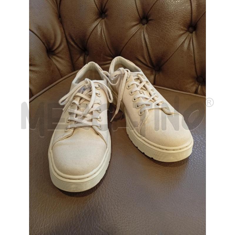 SNEAKERS D DR. MARTENS BEIGE IN TELA | Mercatino dell'Usato Roma porta di roma 1