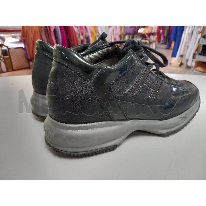 SNEAKERS D HOGAN GRIGIO VERNICE | Mercatino dell'Usato Roma porta di roma 2