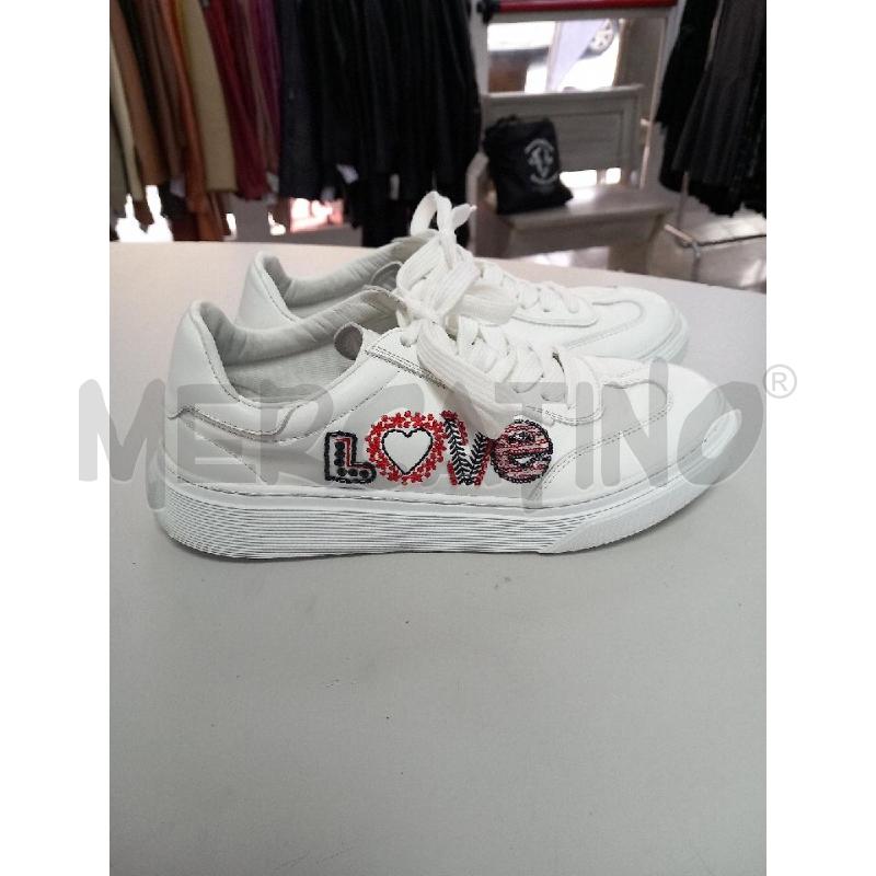 SNEAKERS D HOGAN H365 BIANCO LOVE COLLECTION | Mercatino dell'Usato Roma porta di roma 3