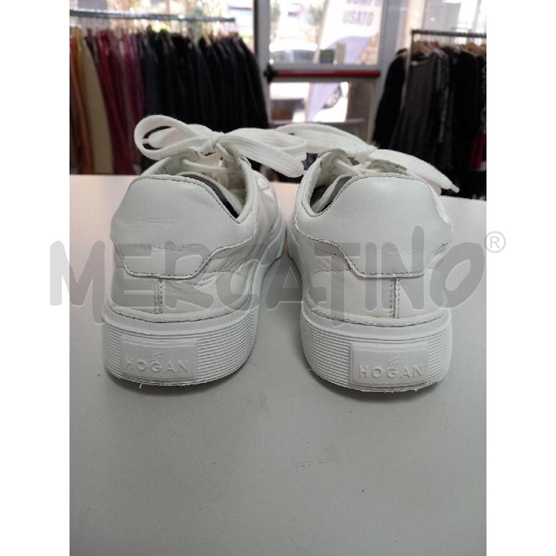 SNEAKERS D HOGAN H365 BIANCO LOVE COLLECTION | Mercatino dell'Usato Roma porta di roma 4