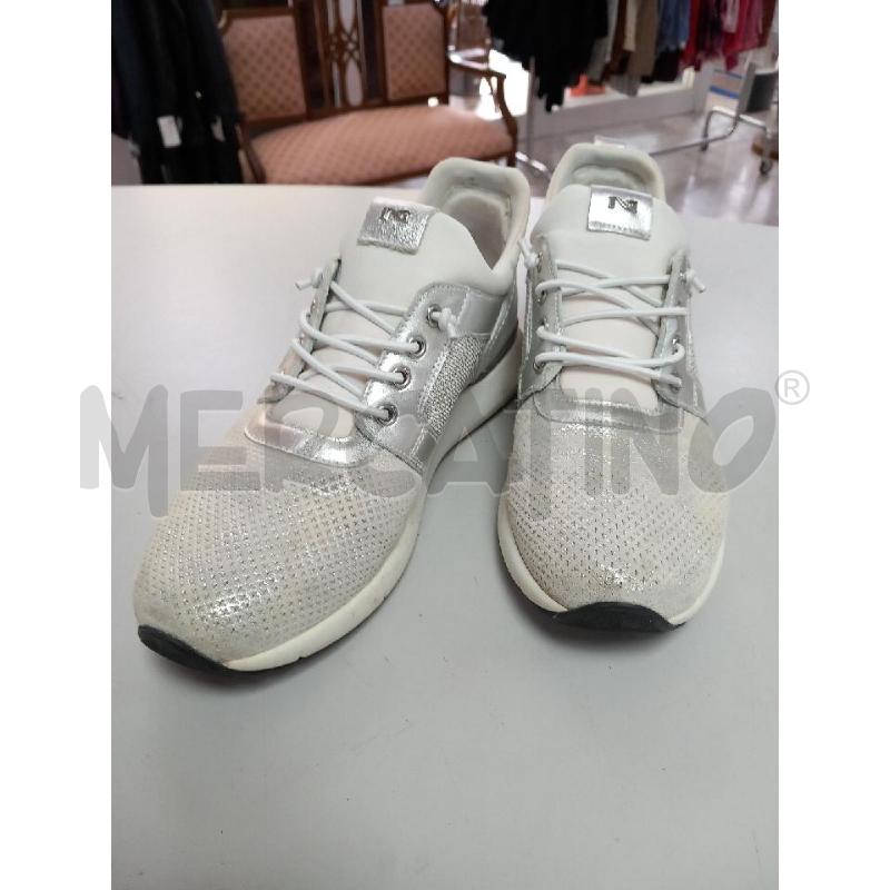 SNEAKERS D NERO GIARDINI BIANCO | Mercatino dell'Usato Roma porta di roma 1
