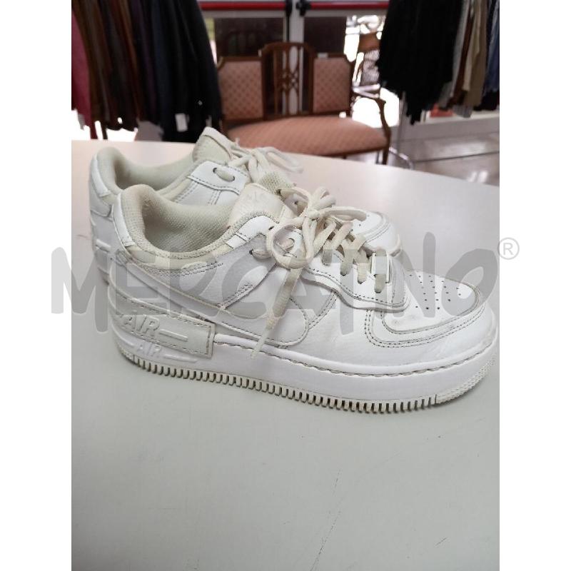 SNEAKERS D NIKE AIR FORCE 1 SHADOW CI0919-100  | Mercatino dell'Usato Roma porta di roma 2