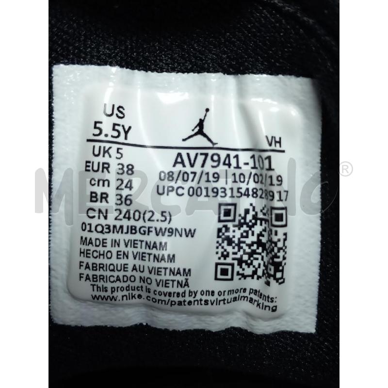 SNEAKERS D NIKE JORDAN ACCESS AV 7941-101 BIANCO  | Mercatino dell'Usato Roma porta di roma 5