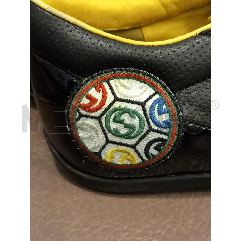SNEAKERS UOMO GUCCI  NERE GIALLE | Mercatino dell'Usato Roma porta di roma 3