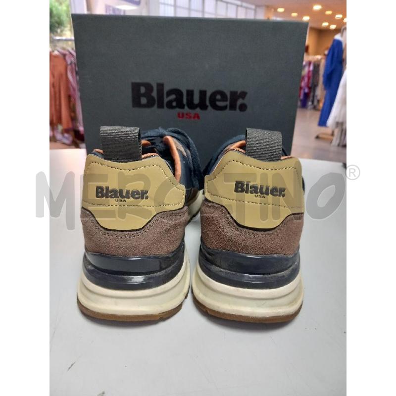 SNEAKERS U BLAUER MARRONE SCATOLA F1HILO03/LES | Mercatino dell'Usato Roma porta di roma 3