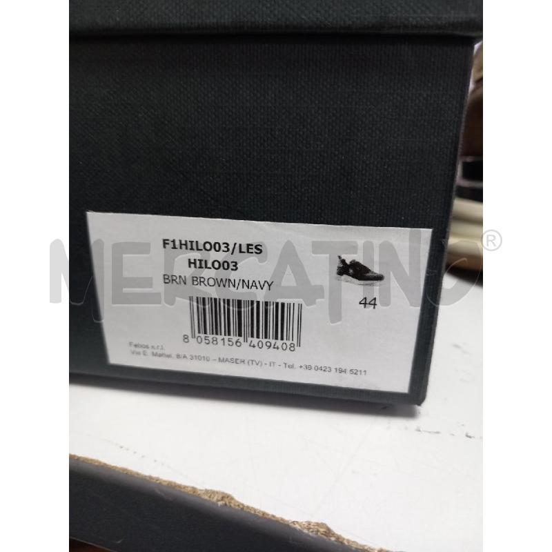 SNEAKERS U BLAUER MARRONE SCATOLA F1HILO03/LES | Mercatino dell'Usato Roma porta di roma 5