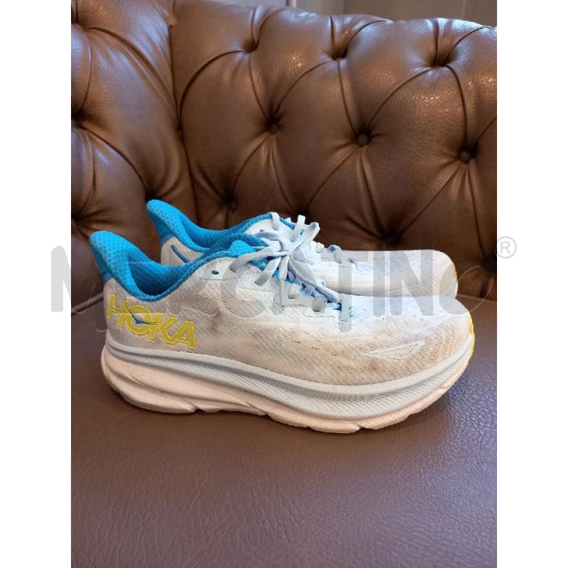 SNEAKERS U HOKA M CLIFTON 9 CELESTE | Mercatino dell'Usato Roma porta di roma 2