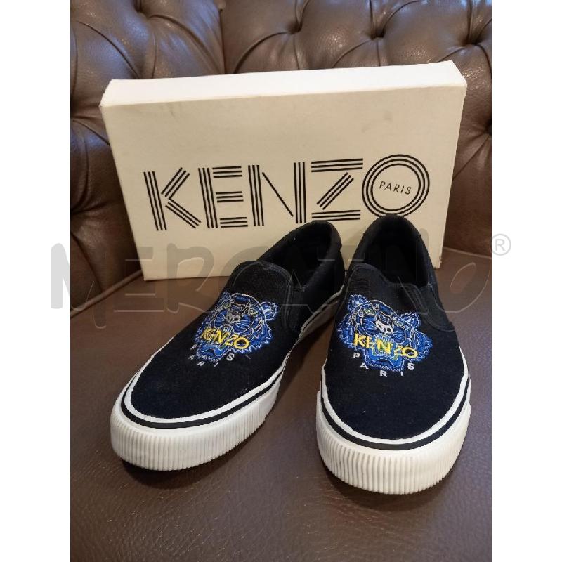 SNEAKERS U KENZO K-SKATE TIGER NERO | Mercatino dell'Usato Roma porta di roma 1