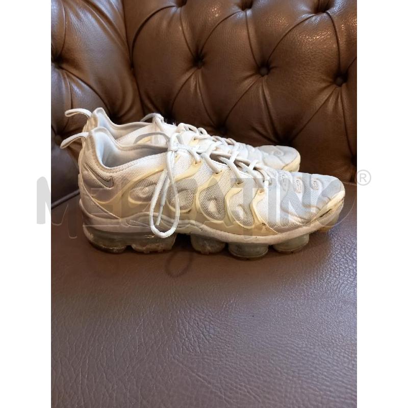 SNEAKERS U NIKE AIR VAPORMAX PLUS BIANCO 924453-100 | Mercatino dell'Usato Roma porta di roma 2
