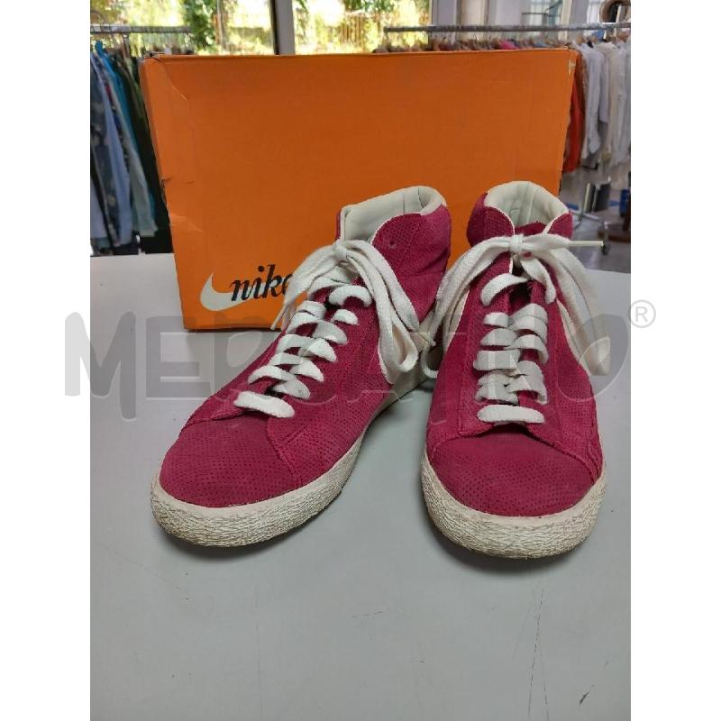 SNEAKERS U NIKE BLAZER MID ROSSO SCATOLA 538282-602 | Mercatino dell'Usato Roma porta di roma 1