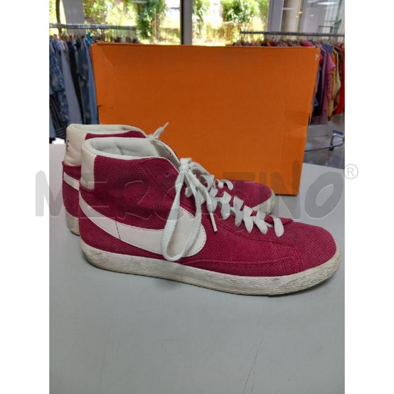 SNEAKERS U NIKE BLAZER MID ROSSO SCATOLA 538282-602 | Mercatino dell'Usato Roma porta di roma 2