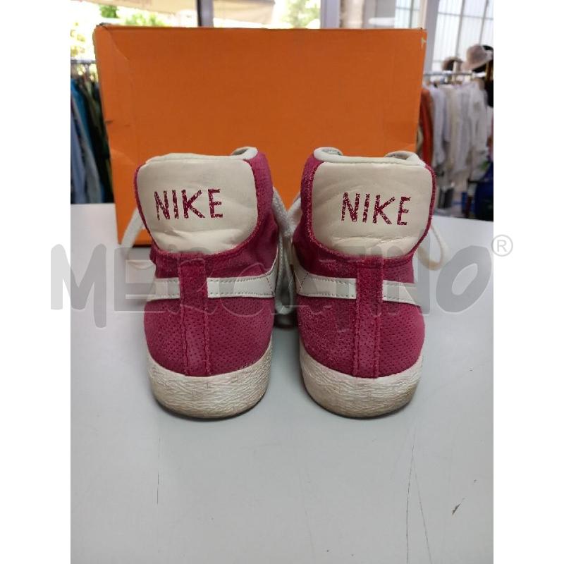 SNEAKERS U NIKE BLAZER MID ROSSO SCATOLA 538282-602 | Mercatino dell'Usato Roma porta di roma 3
