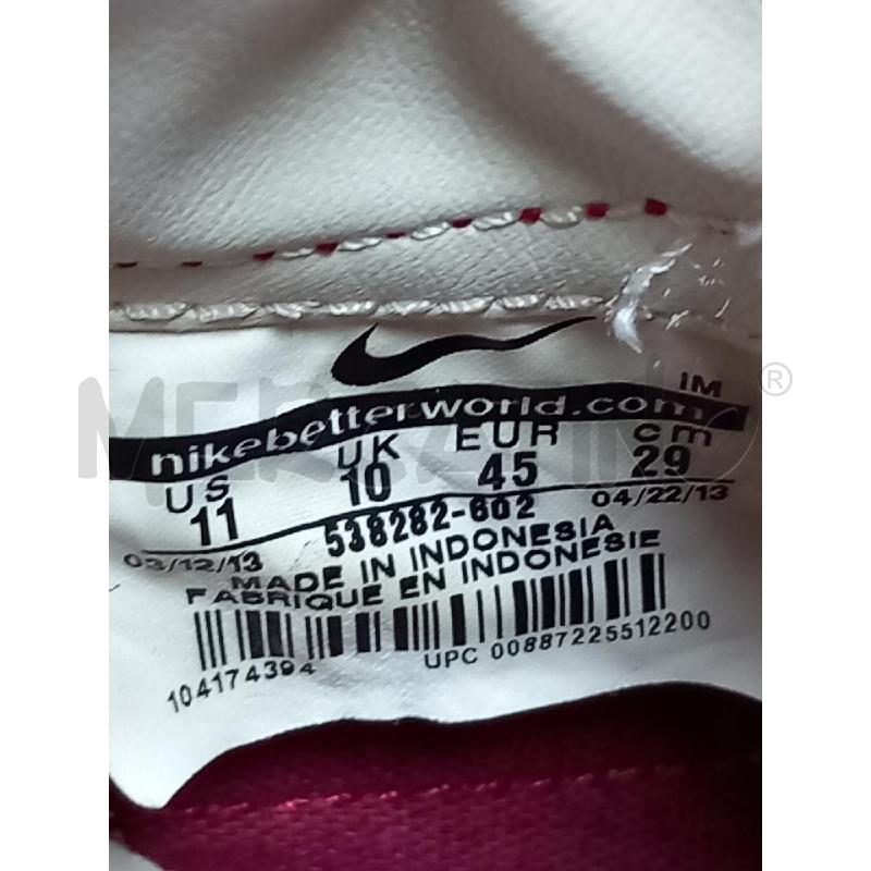 SNEAKERS U NIKE BLAZER MID ROSSO SCATOLA 538282-602 | Mercatino dell'Usato Roma porta di roma 4