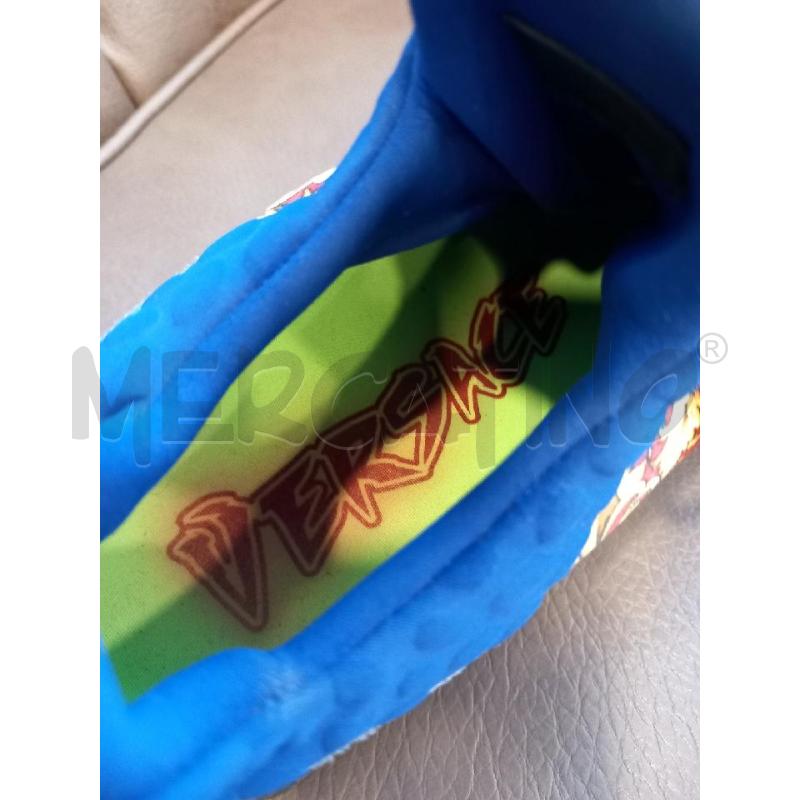 SNEAKERS U VERSACE CHAIN REACTION TELA BLU | Mercatino dell'Usato Roma porta di roma 5