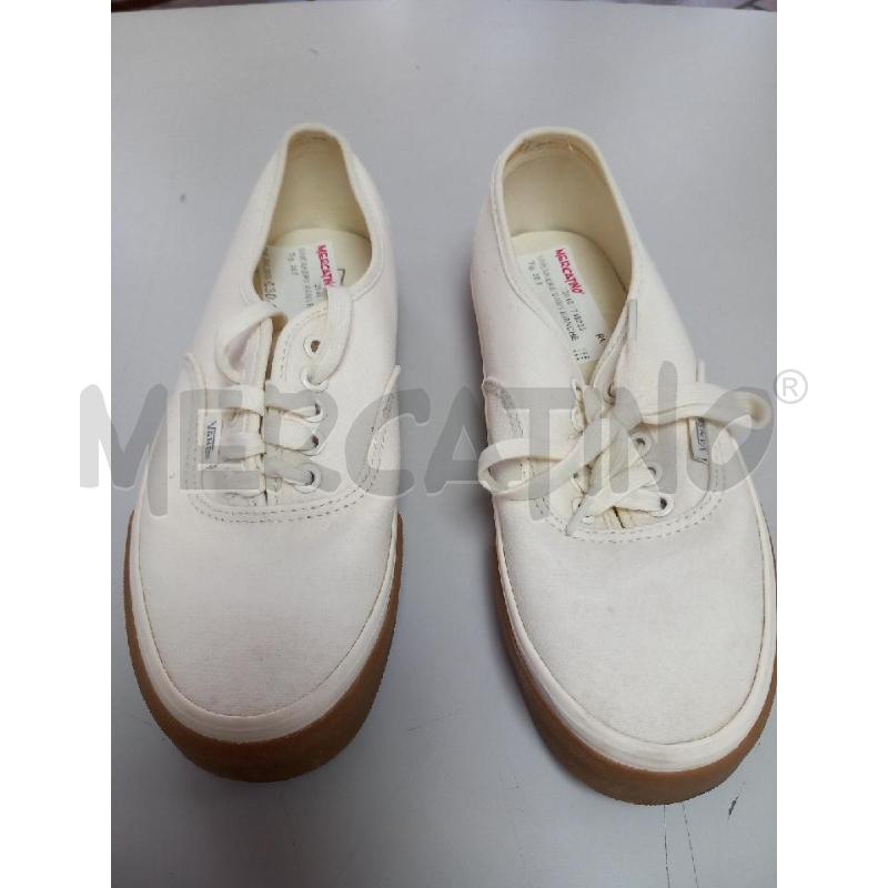 SNEAKERS VANS BIANCHE | Mercatino dell'Usato Roma porta di roma 1